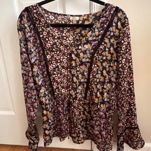 Floral Flowy Top